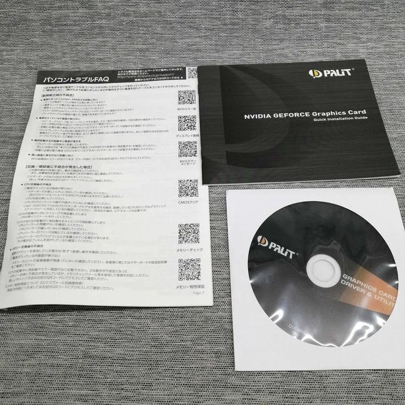 Carte graphique PALIT GTX1050TI 4 Go