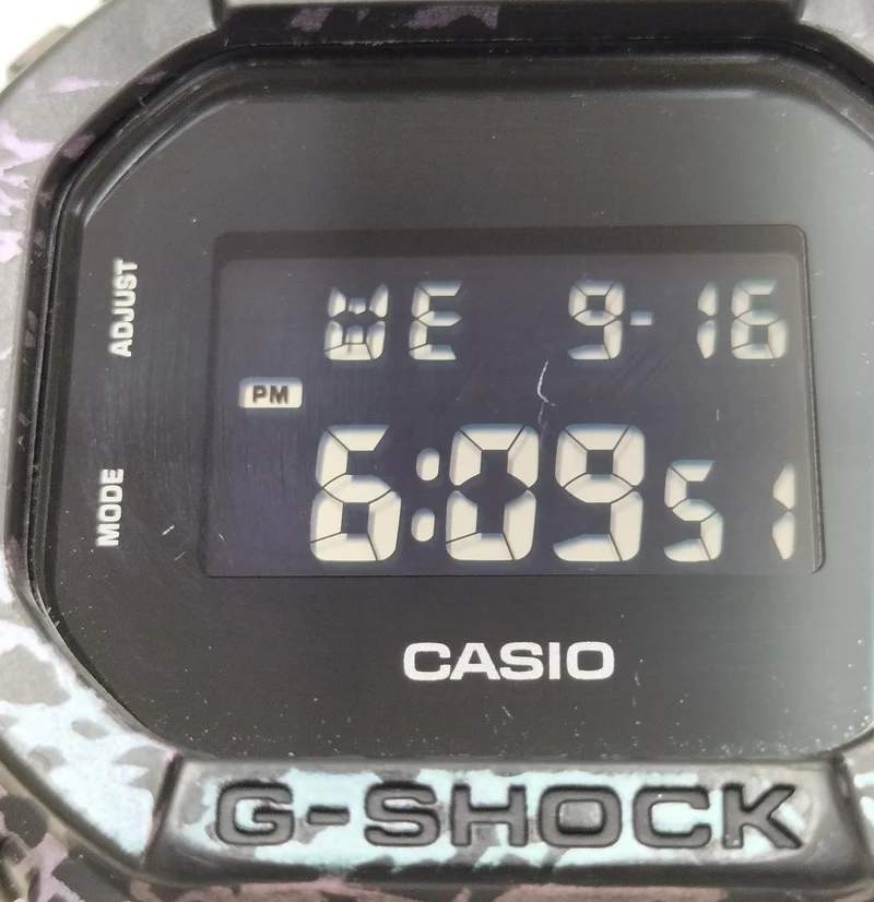 CASIO G-SHOCK Quartz DW-5600PM