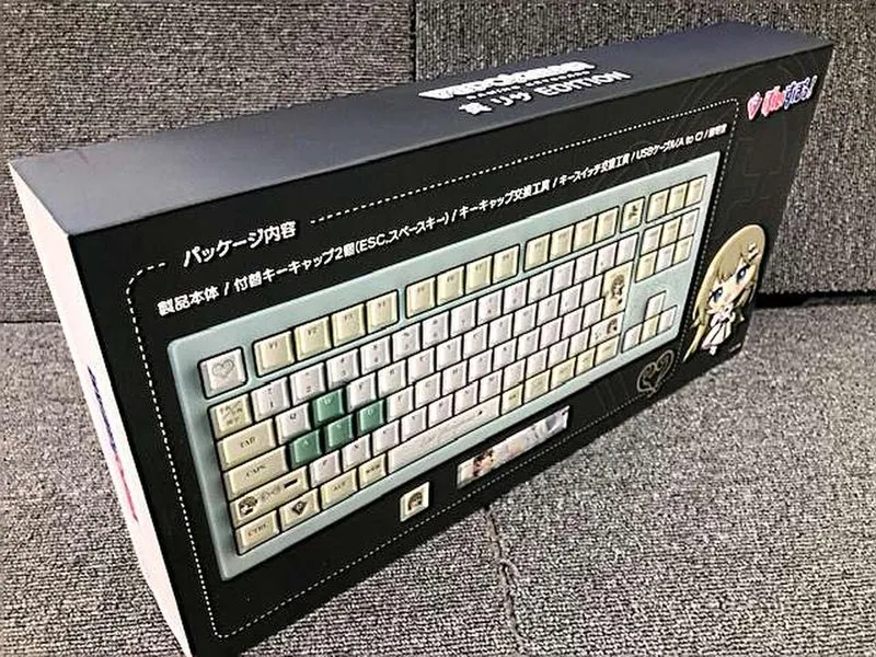 VSPOGEAR Gaming Keyboard English Lisa EDITION