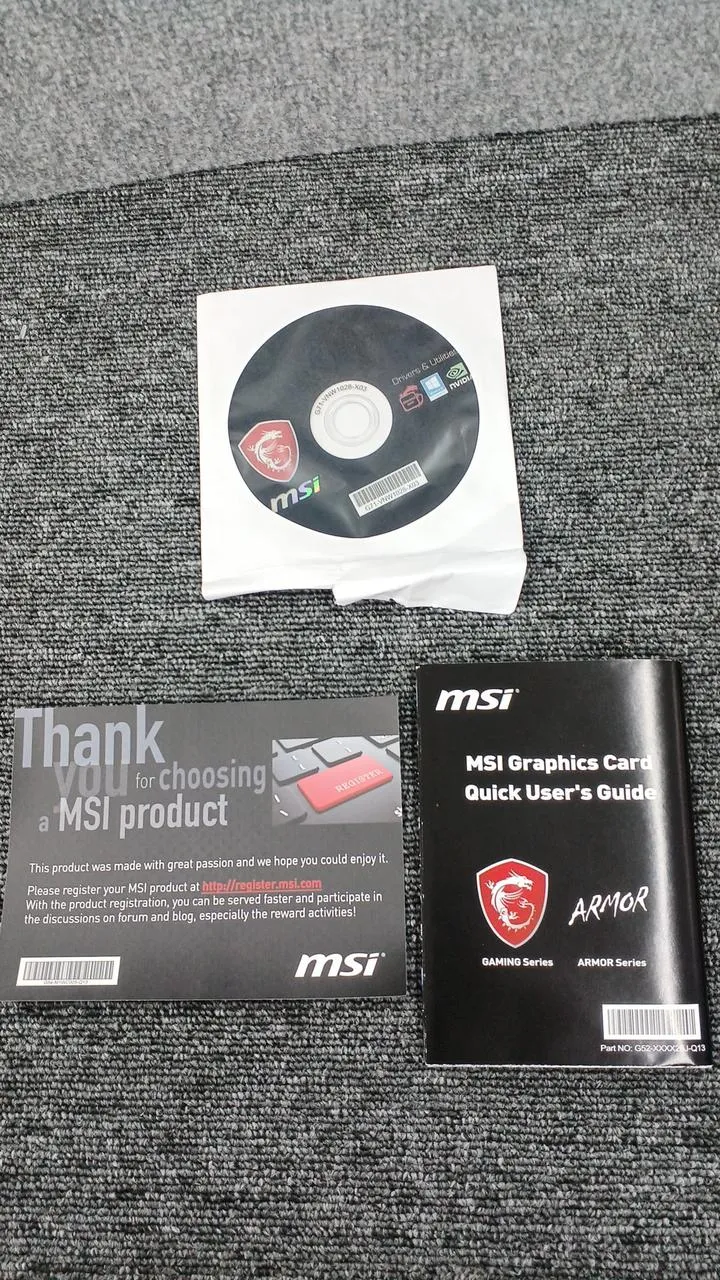 MSI Graphics Board: GEFORCE GTX1080 GAMING X 8G