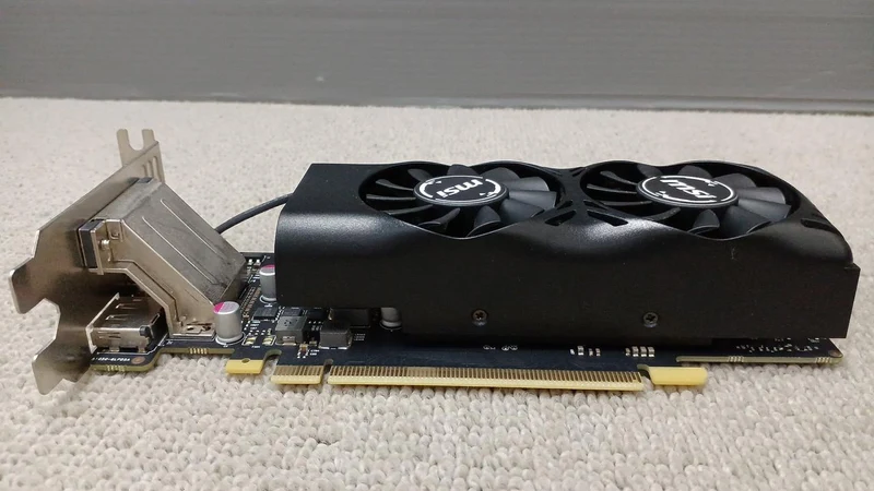 MSI Graphics Board: GTX 1050 TI 4GT LP
