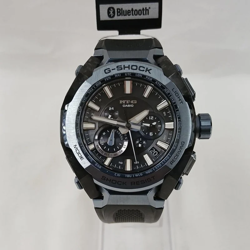 CASIO Solar Radio-Controlled Wristwatch MTG-B4000B-1A2JF