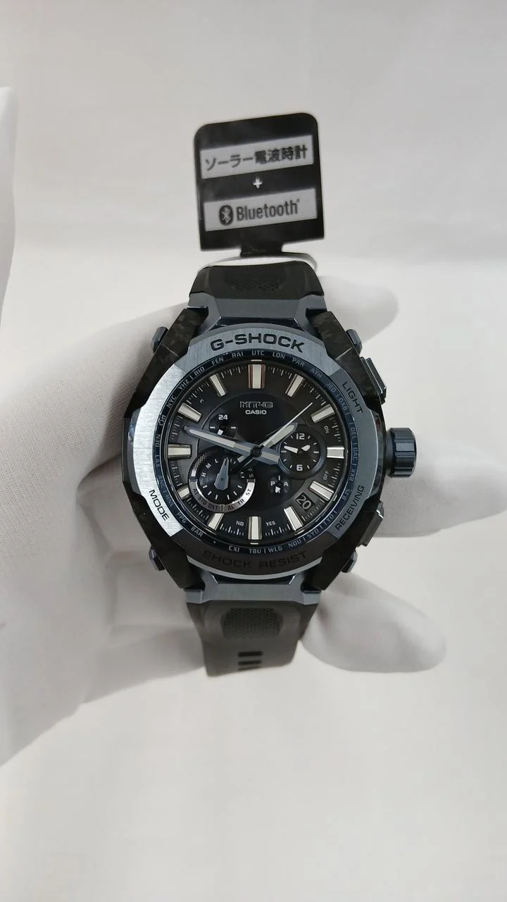 CASIO Solar Radio-Controlled Wristwatch MTG-B4000B-1A2JF