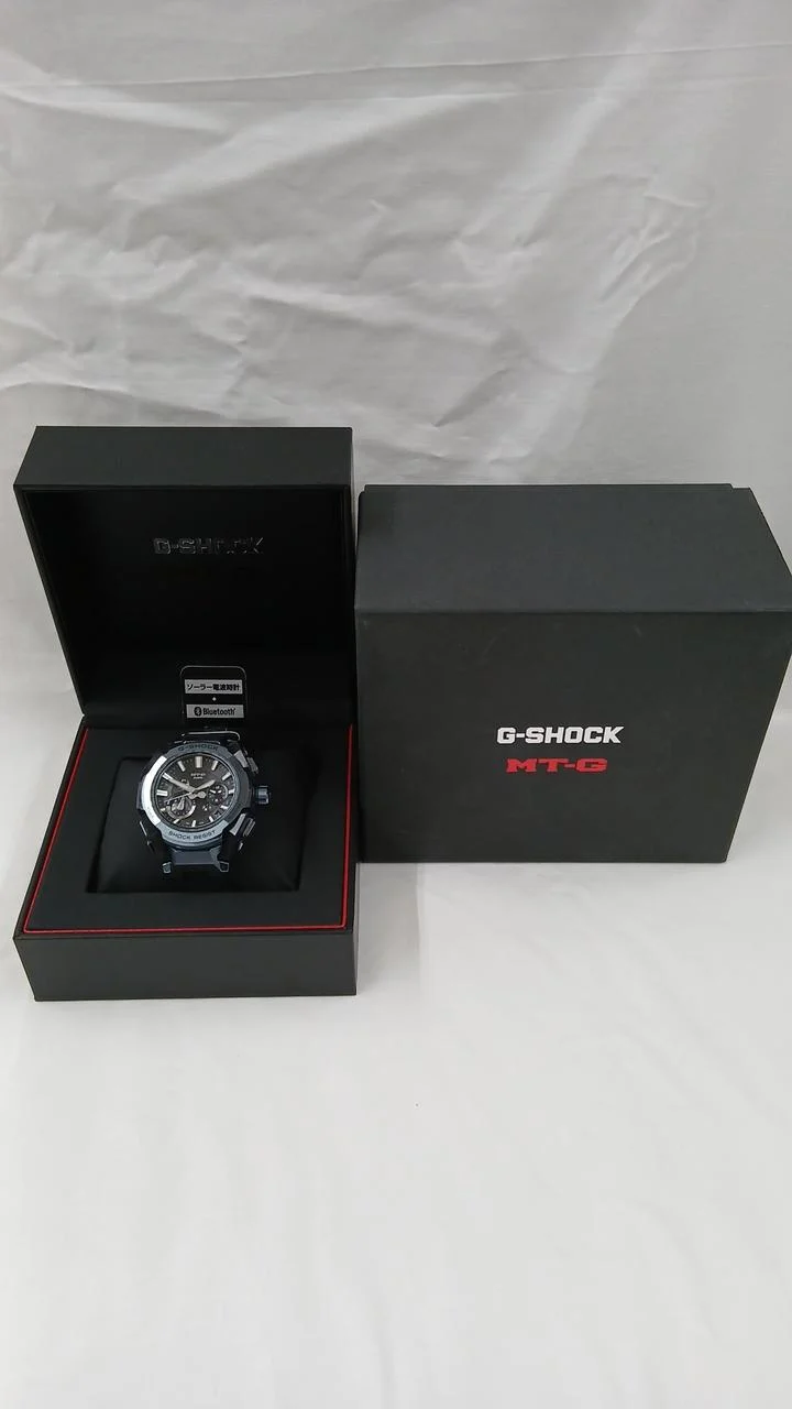 CASIO Solar Radio-Controlled Wristwatch MTG-B4000B-1A2JF