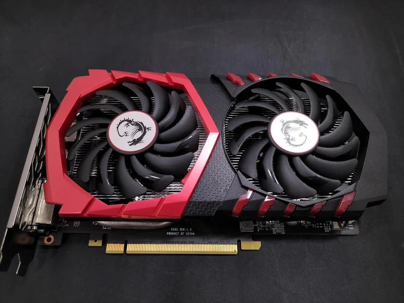 MSI Graphics Board: GTX-1050X2G