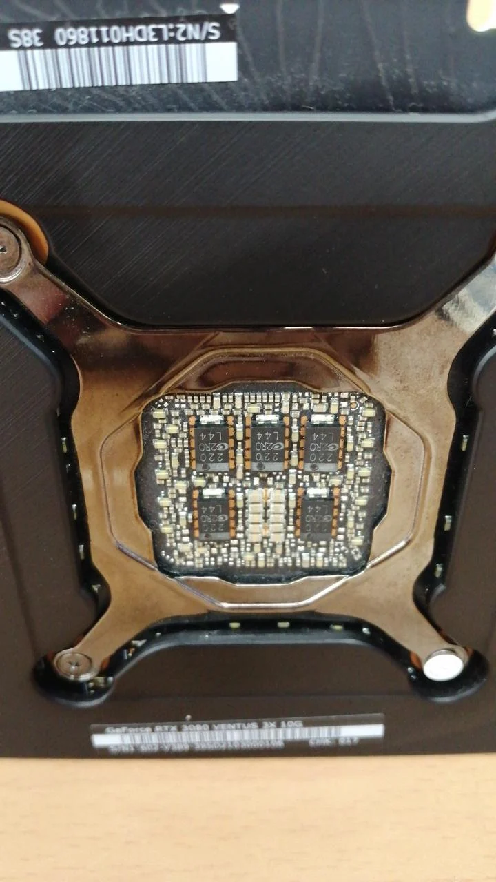 Carte graphique MSI : GEFORCE RTX 3080 VENTUS 3X 10G