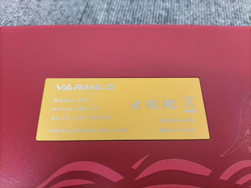 VARMILO Gaming Keyboard MA73/V-JASMINE/KOI