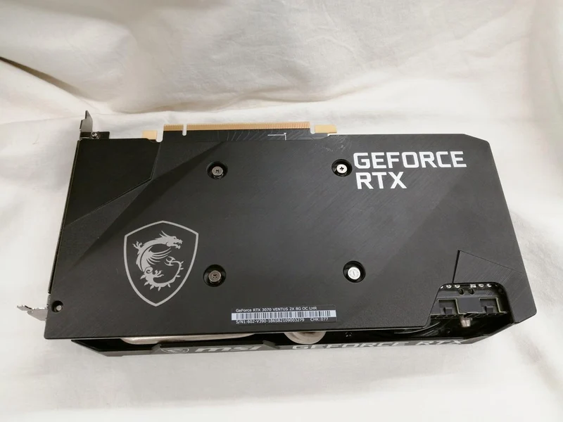 Carte graphique MSI : RTX 3070 VENTUS 2X 8G OC LHR