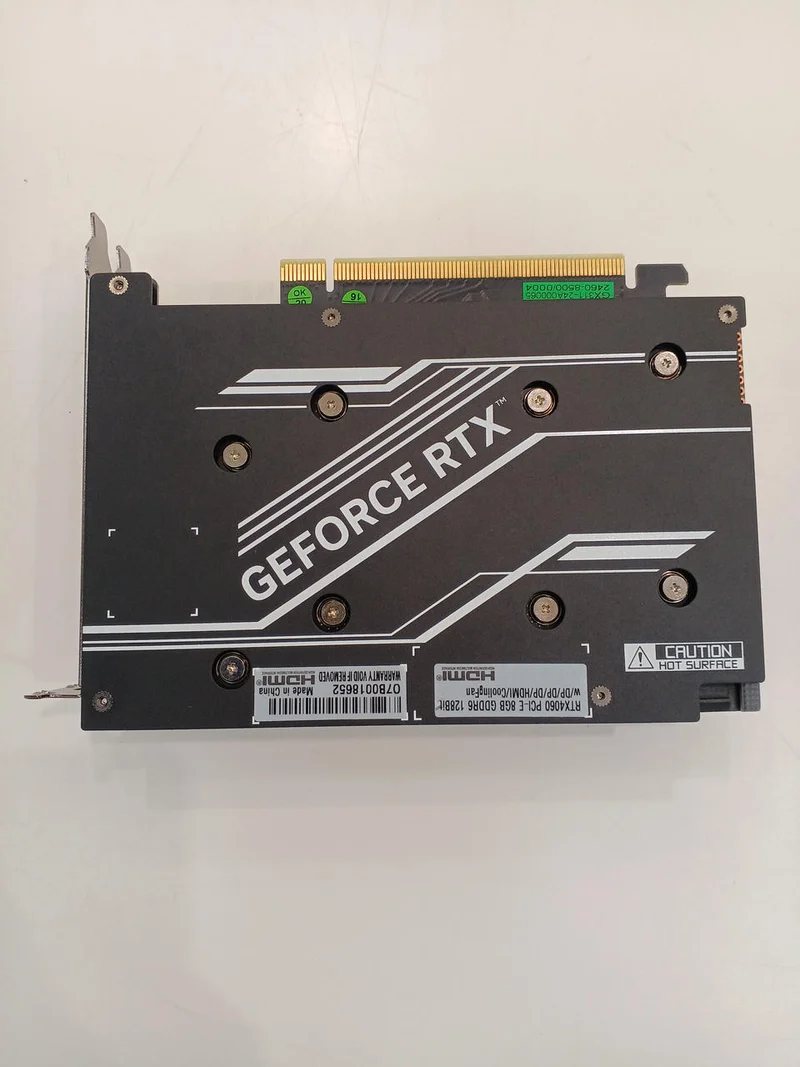 N/B NVIDIA Graphics Card RTX4060 PCI-E 8GB GDDR6 128BIT