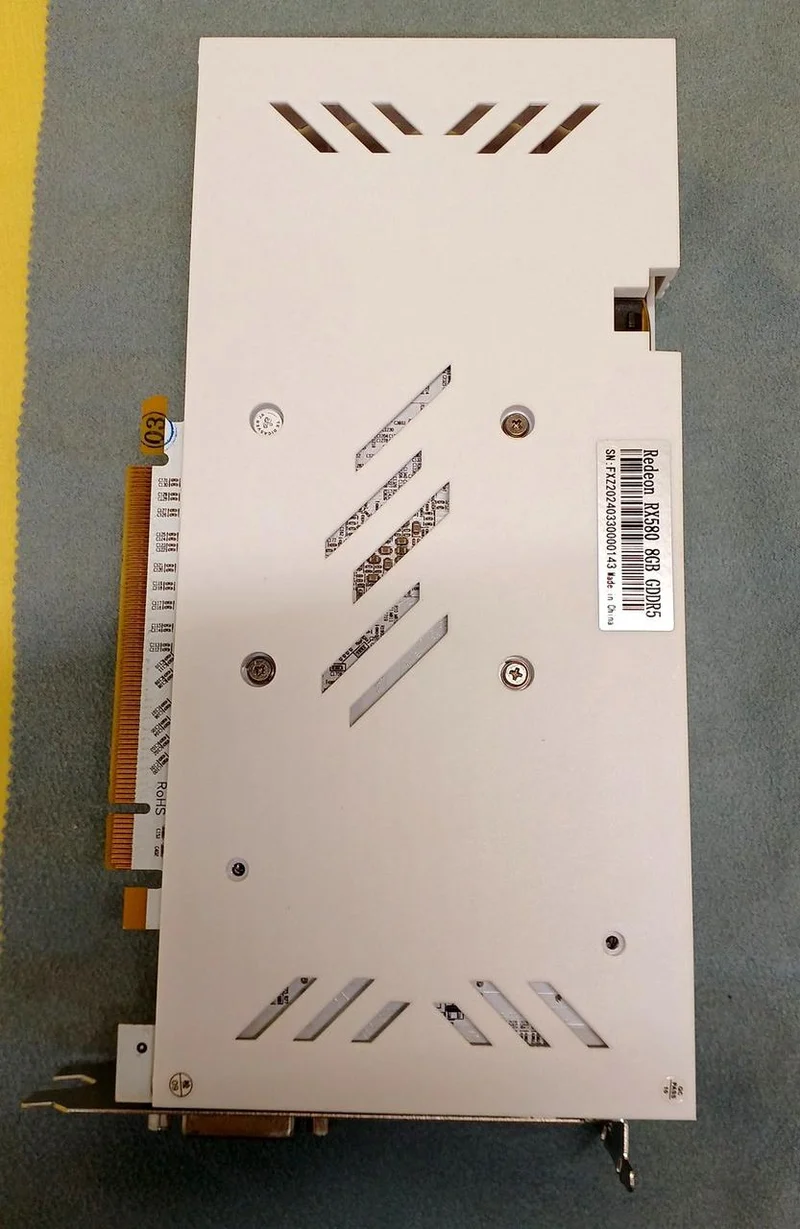 Carte graphique MOUGOL : RADEON RX580 8G 204