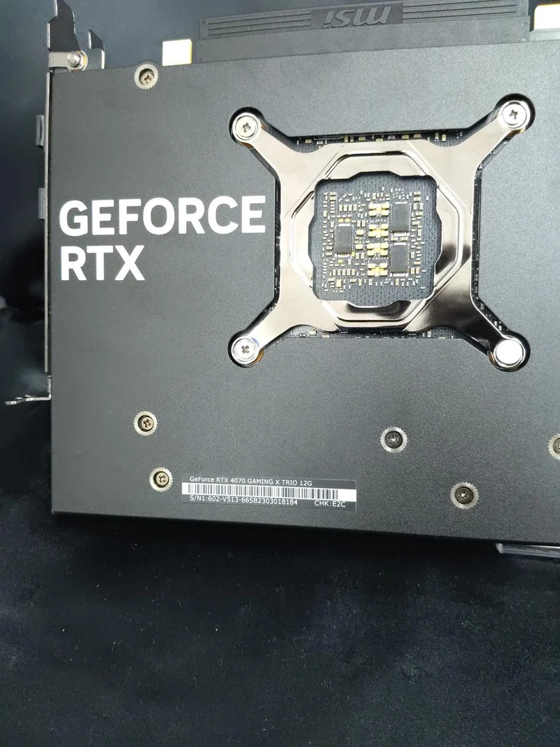MSI Graphics RTX4070 GAMING X TRIO 12G