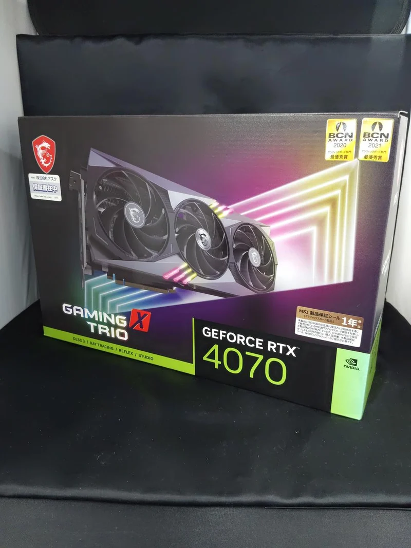 MSI Graphics RTX4070 GAMING X TRIO 12G