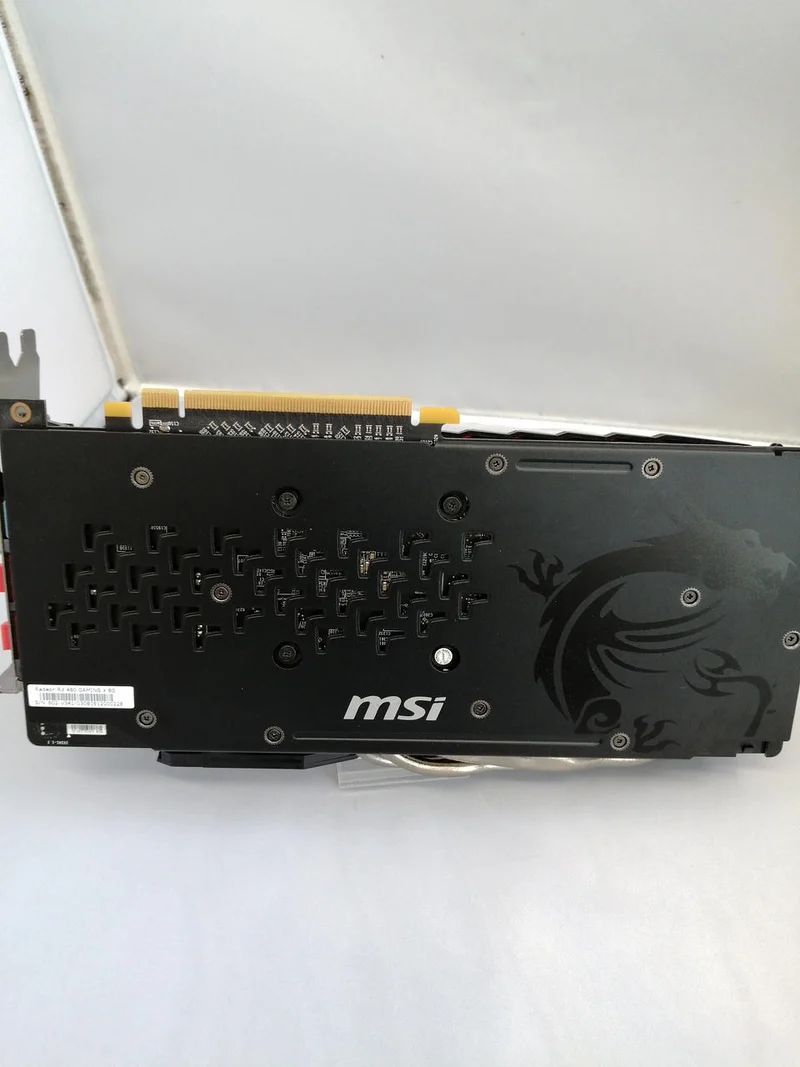 MSI Graphics Card: RADEON RX480 GAMING 8G