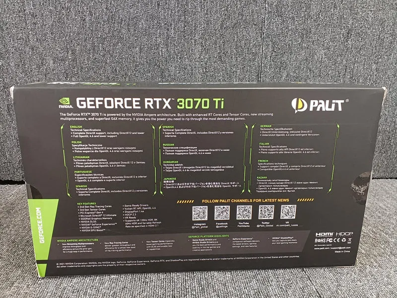 PALIT MICROSYSTEMS Graphics Card NED307T019P2-1046A