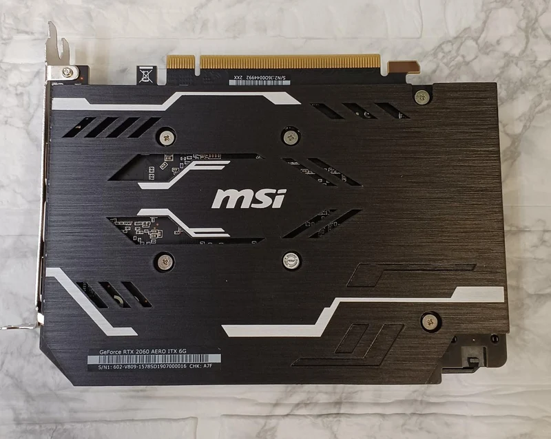 MSI Graphics Card RTX2060 AERO ITX 6G