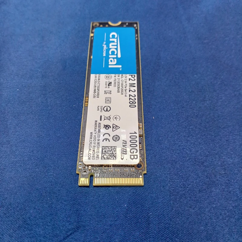CRUCIAL SSD CT1000P2SSD8 (1TB)