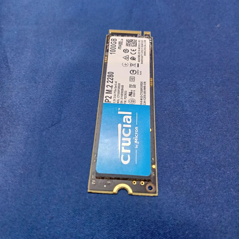 CRUCIAL SSD CT1000P2SSD8 (1TB)
