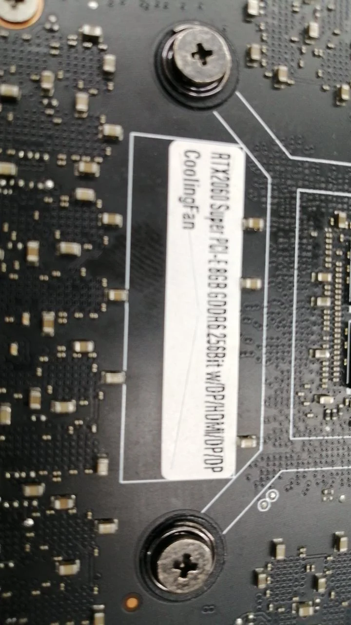 NVIDIA GPU GEFORCE RTX2060SUPER 8GB (GDD