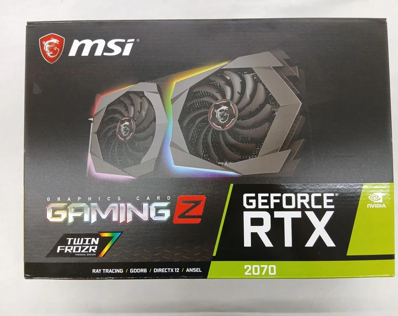 Carte graphique MSI RTX 2070 GAMING Z 8G
