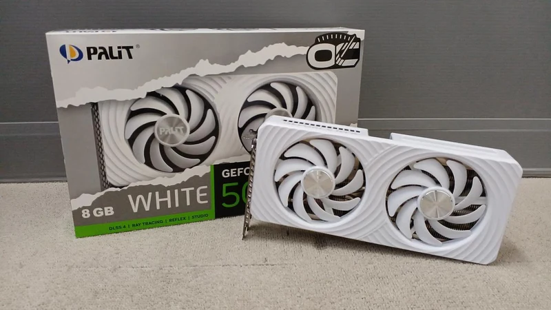 PALIT Graphics Board: NVIDIA GEFORCE RTX5060 WHITE O