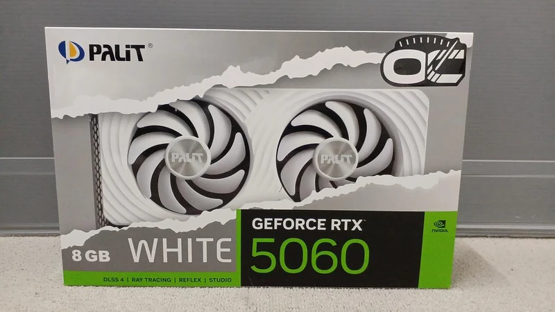 PALIT Graphics Board: NVIDIA GEFORCE RTX5060 WHITE O