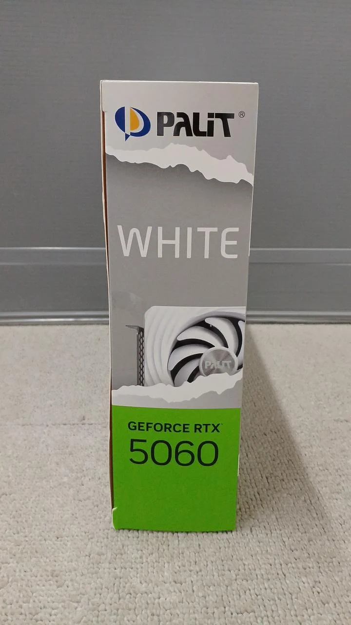 PALIT Graphics Board: NVIDIA GEFORCE RTX5060 WHITE O