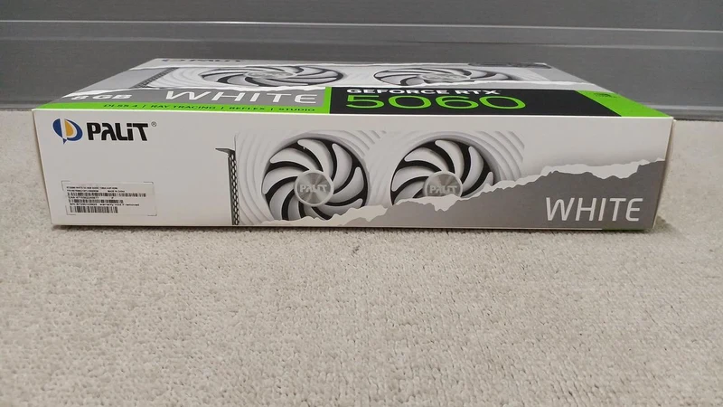 PALIT Graphics Board: NVIDIA GEFORCE RTX5060 WHITE O