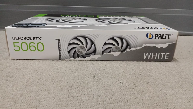 PALIT Graphics Board: NVIDIA GEFORCE RTX5060 WHITE O