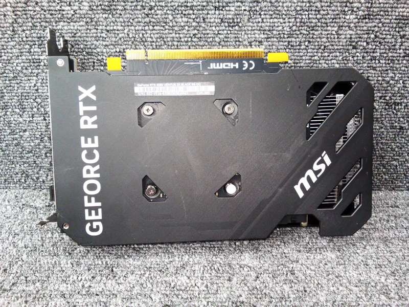 Carte graphique MSI RTX 4060 Ventus 2X Black 8 Go OC