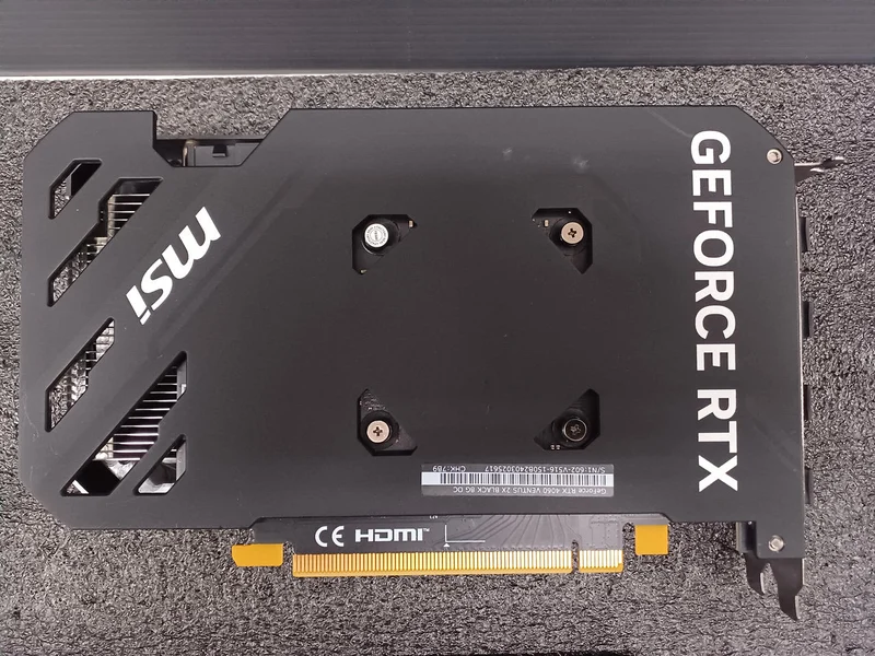 MSI Video Card RTX4060 VENTUS 2X 8G