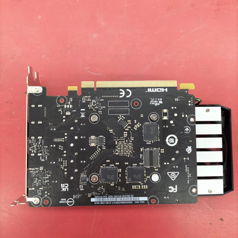 Carte graphique MSI : GEFORCE RTX 3050 VENTUS 2X E 6
