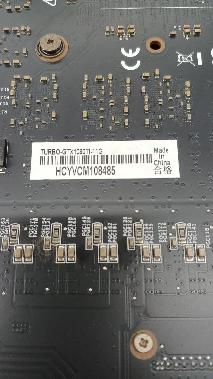 ASUS Graphics Card: TURBO-GTX1080TI-11G