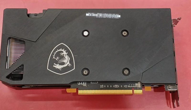 MSI Graphics Card: RADEON RX 6600 XT MECH 2X