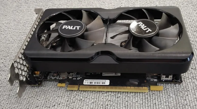 Carte graphique PALIT GTX1630 DUAL 4 Go