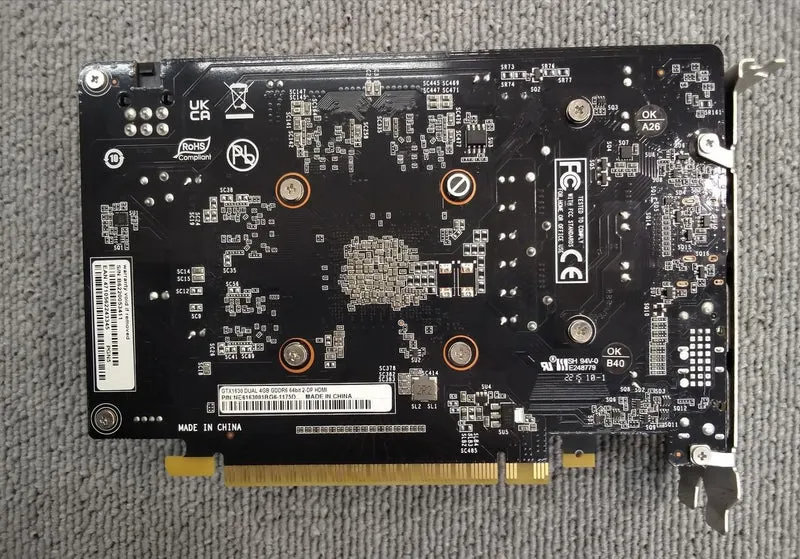 Carte graphique PALIT GTX1630 DUAL 4 Go