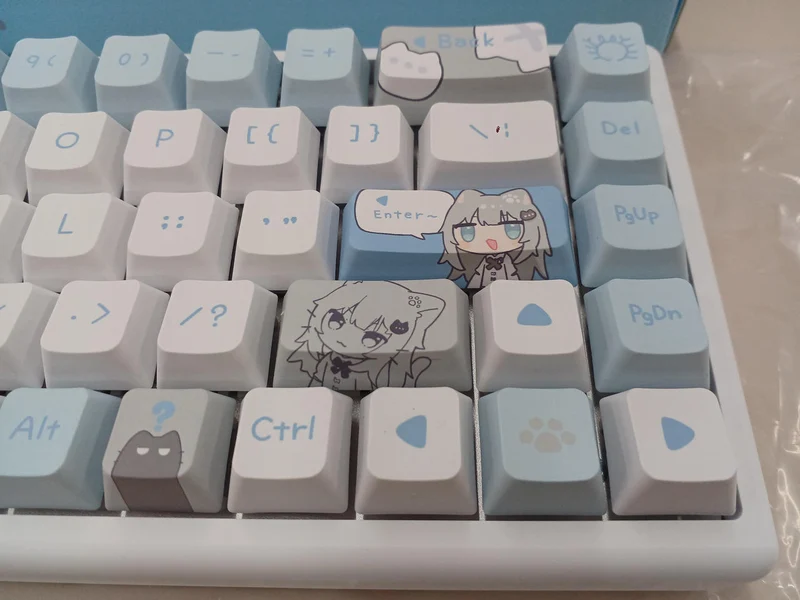Clavier de jeu FumoCollection POLAR 65 PRO Modèle Fumokore × NACHONEKO