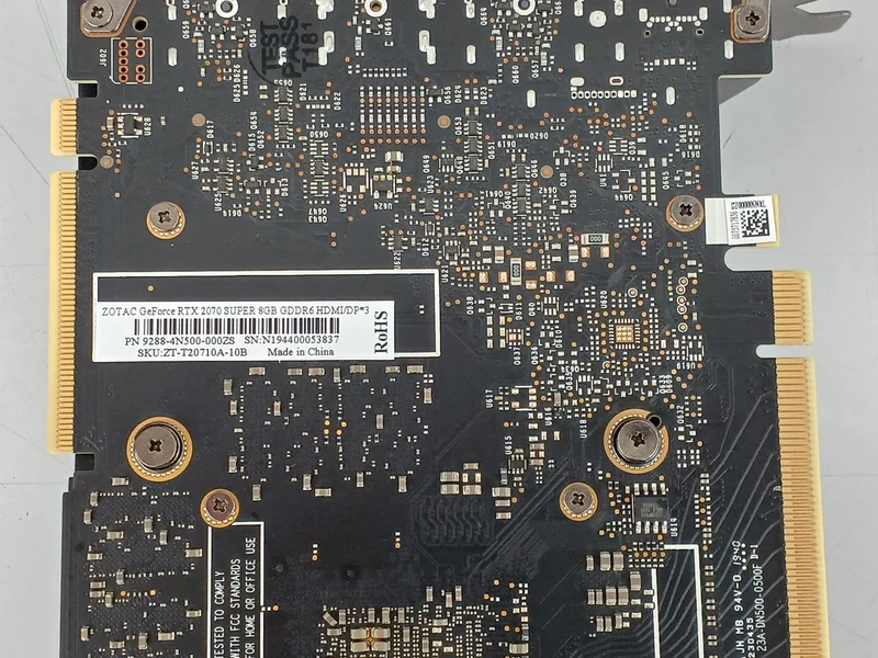ZOTAC Graphics Card: RTX 2070 SUPER 8GB GDD6
