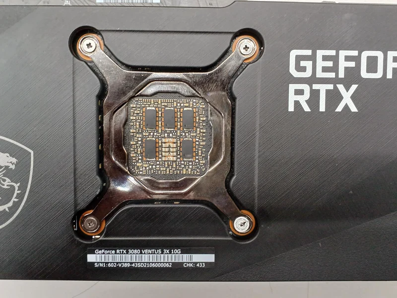 MSI GPU GEFORCE RTX 3080 VENTUS 3X 10G