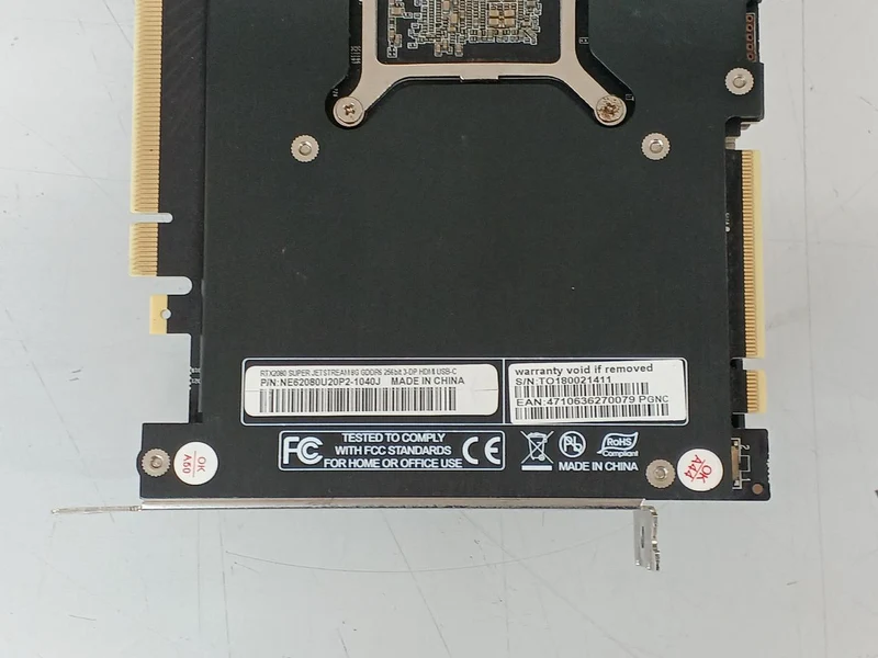 PALIT Graphics Card RTX2080 SUPER JETSTREAM 8GB