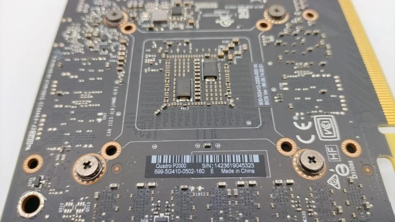 Carte graphique NVIDIA : QUADRO P2000