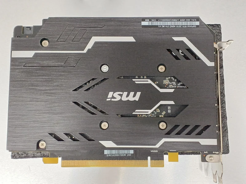 Carte graphique MSI : RTX 2070 AERO ITX 8G V1