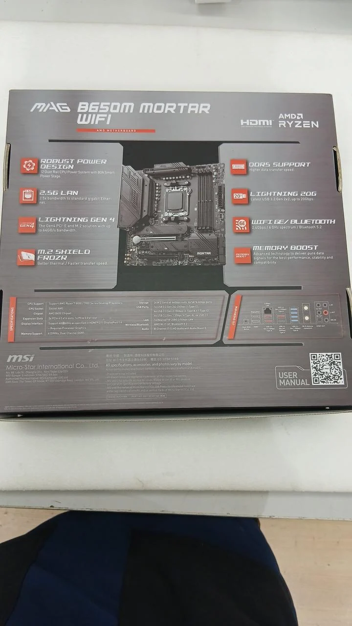 [JUNK] MSI *Junk* Motherboard MAG B650M MORTAR WIFI