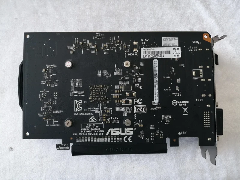 Carte graphique ASUS PH-GTX1050TI-4G