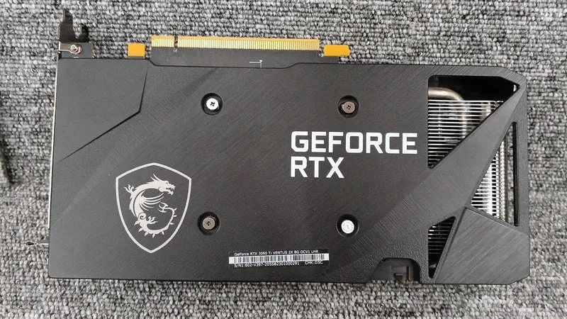 MSI Graphics Board: GEFORCE RTX 3060 TI VENTUS 2X