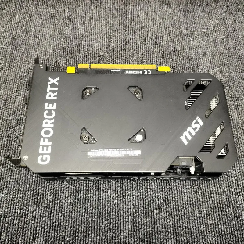 MSI RTX 4060 VENTUS 2X BLACK 8G OC RTX 4060 VENTUS 2X BLACK 8G OC