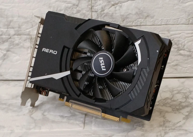 Carte graphique MSI GEFORCE GTX 1650 D6 AERO ITX O