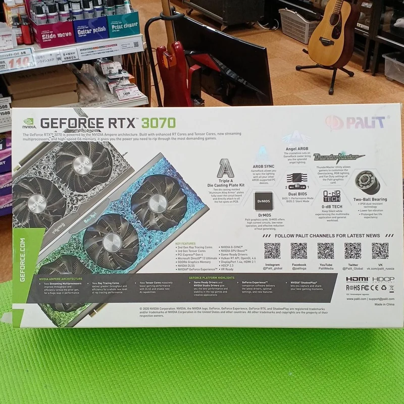 Carte graphique PALIT : NE63070H19P2-1040G