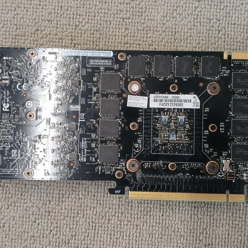 NVIDIA Graphics Card: GTX TITAN X 12GB