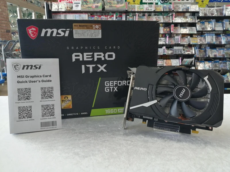 MSI Graphics Board: GTX 1660 SUPER AERO ITX OC