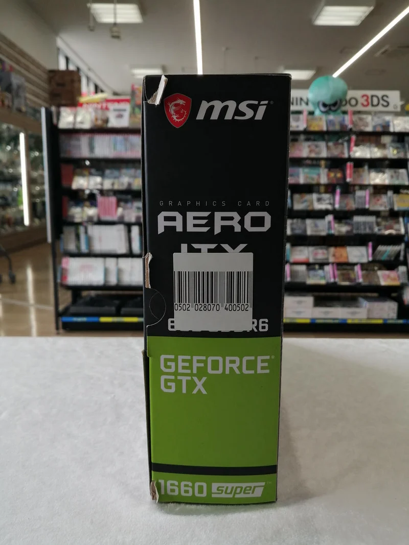 MSI Graphics Board: GTX 1660 SUPER AERO ITX OC
